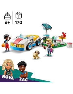 Lego Friends - Auto elettrica e caricabatterie 2