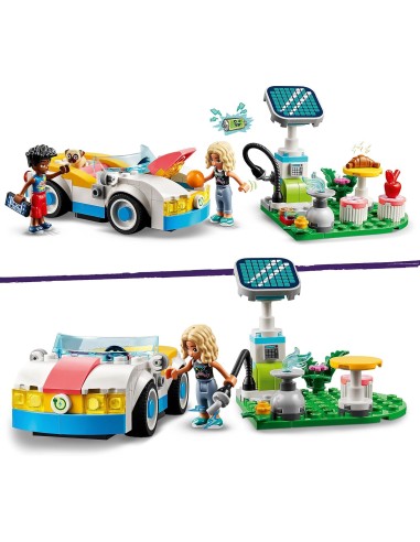 Lego Friends - Auto elettrica e caricabatterie