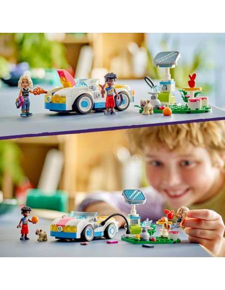 Lego Friends - Auto elettrica e caricabatterie