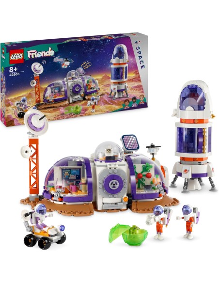 Lego Friends Space - Base spaziale su Marte e razzo 