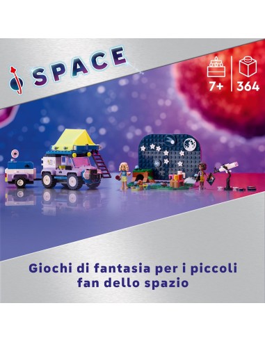 Lego Friends Space - Camping van sotto le stelle
