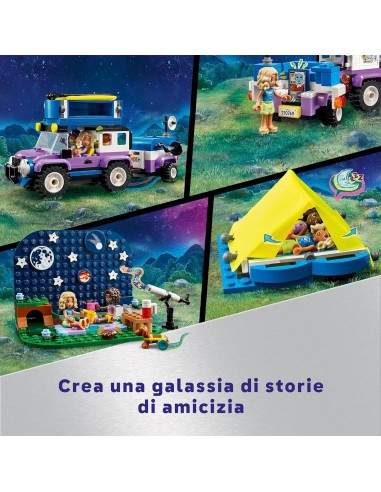 Lego Friends Space - Camping van sotto le stelle