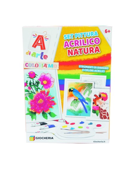 A di Arte set Pittura Acrilico Natura