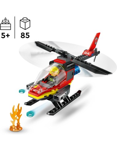 Lego City - Elicottero dei pompieri