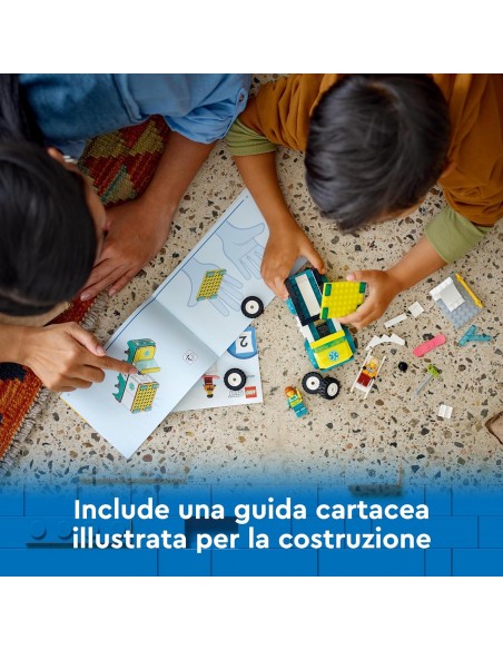 Lego City - Ambulanza di emergenza e snowboarder
