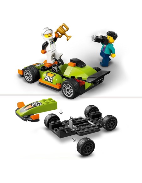Lego City - Auto da corsa verde