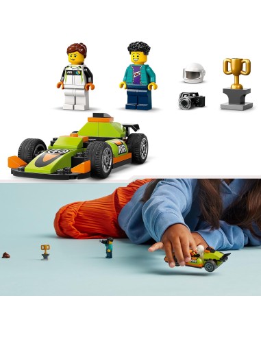 Lego City - Auto da corsa verde