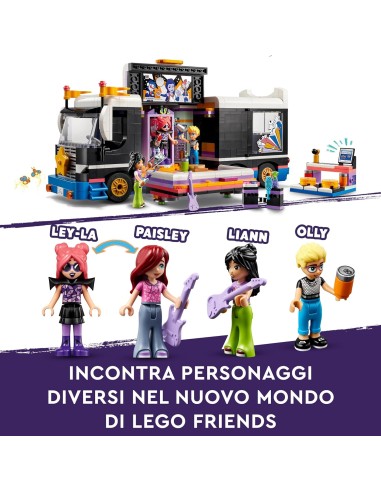 Lego Friends - Tour Bus delle pop star