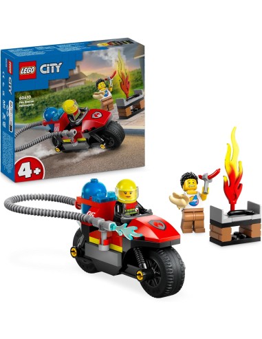 Lego City - Motocicletta dei pompieri