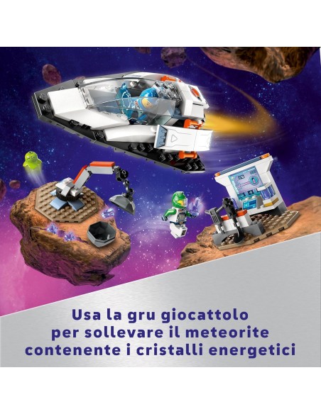 Lego City Space- Navetta Spaziale e Scoperta di asteroidi