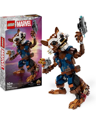  Lego Super Heroes - Marvel Rocket e Baby Groot