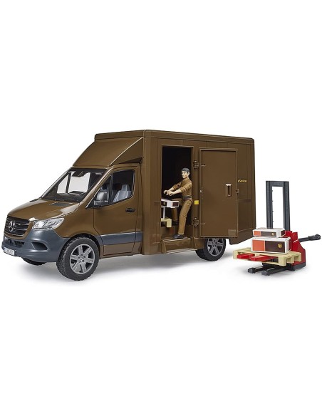 Bruder - Camion UPS con Personaggio Corriere
