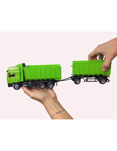 New Ray - 1:43 Man F2000 Twin Dump