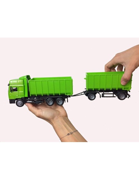 New Ray - 1:43 Man F2000 Twin Dump