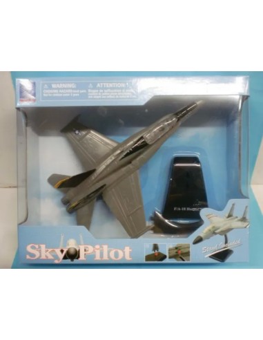 New Ray - 1:72 Skypilot Fighter with Stand McDonnell Douglas F/A 18 Hornet 