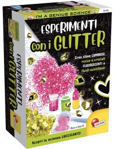 I'm a Genius Scienza Pocket Esperimenti con i glitter