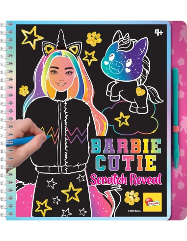 Lisciani - Barbie Sketchbook Cutie Scratch Reveal