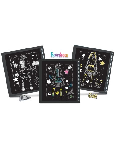 Lisciani - Barbie Sketchbook Cutie Scratch Reveal