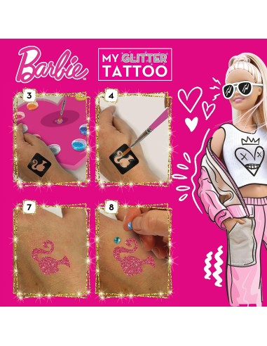 Barbie my glitter tattoo