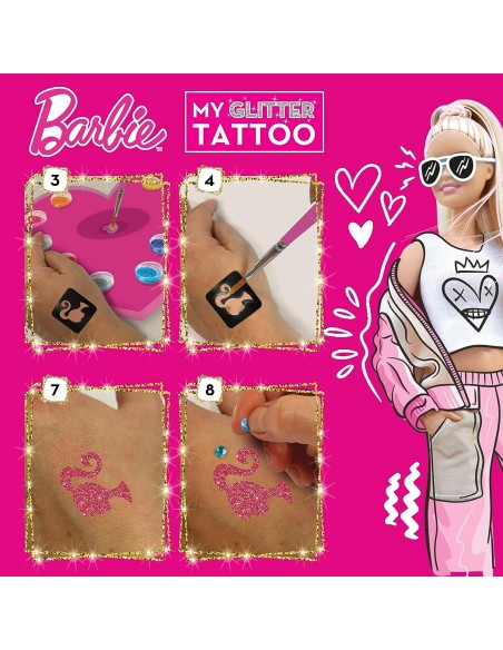 Barbie my glitter tattoo