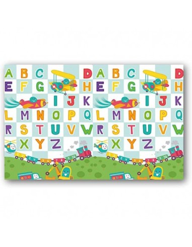 Tappeto arrotolabile alfabeto 150x120 cm 9pz...