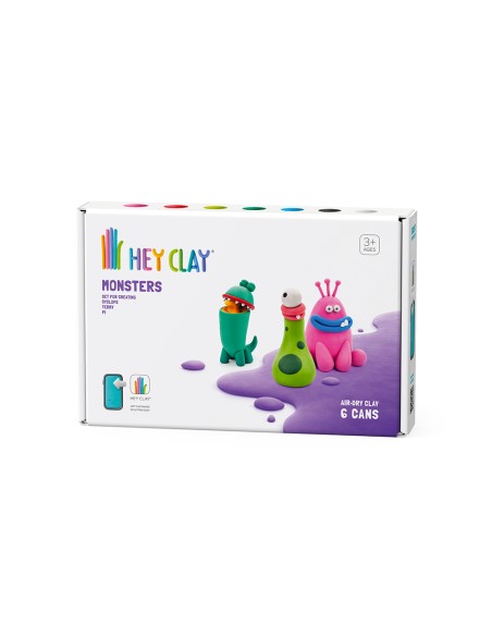 Hey Clay "Mostri-1" Kit Medio