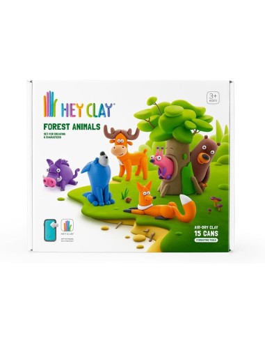 Heu cLay Animali della Foresta Kit Grande