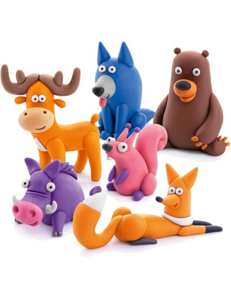 Heu cLay Animali della Foresta Kit Grande