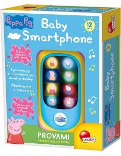 PEPPA PIG BABY SMARTPHONE LED ED INTERNAZIONALE