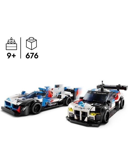 Lego Speed Champions - Auto da corsa BMW M4 GT3e BMW M Hybrid V8