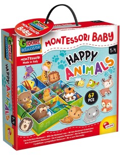 Montessori baby bacheca animali e ambienti