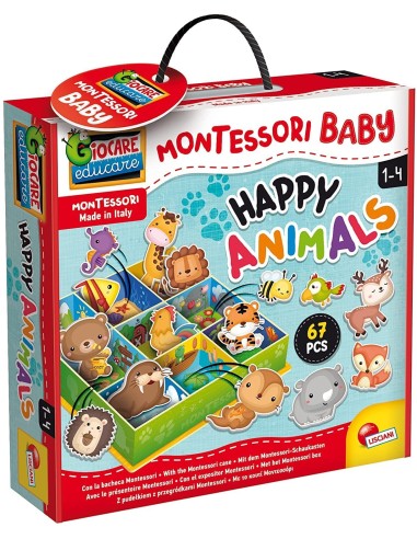 Montessori baby bacheca animali e ambienti