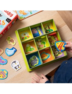 Montessori baby bacheca animali e ambienti 2