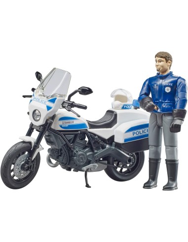 Bruder - Moto Ducati Scrambler polizia