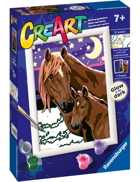 CreArt Serie E Classic Cavalli luna e stelle