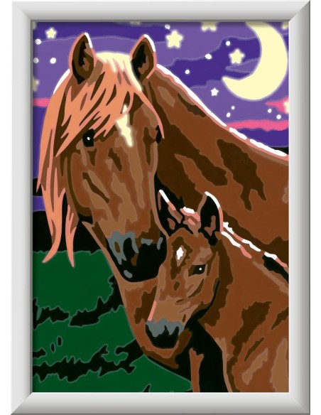 CreArt Serie E Classic Cavalli luna e stelle