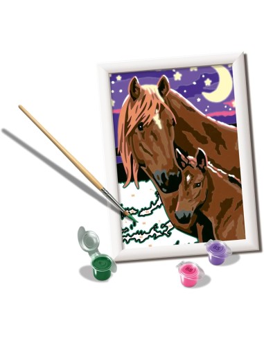 CreArt Serie E Classic Cavalli luna e stelle