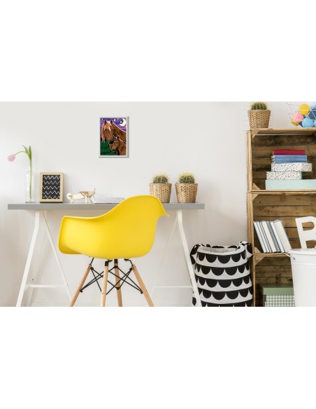 CreArt Serie E Classic Cavalli luna e stelle