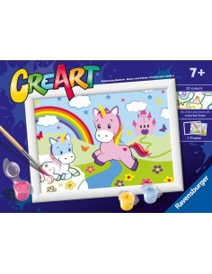 CreArt Serie E Classic Unicorni con arcobaleno