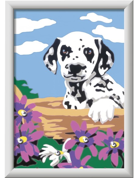 CreArt Serie E Classic Dalmata con fiori