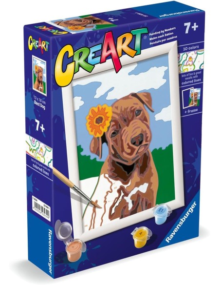 CreArt Serie E Classic Cucciolo con fiore