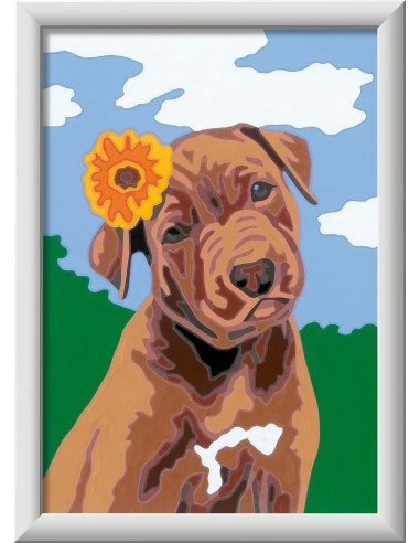 CreArt Serie E Classic Cucciolo con fiore