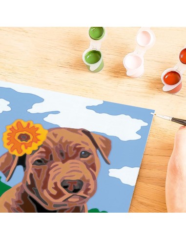 CreArt Serie E Classic Cucciolo con fiore