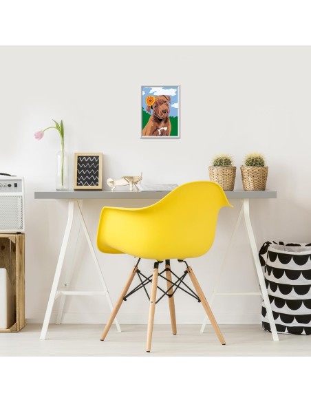 CreArt Serie E Classic Cucciolo con fiore