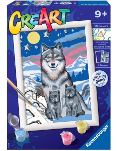 CreArt Serie E - Lupi al chiaro di luna