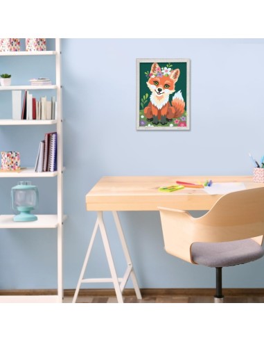 CreArt Serie D Classic Volpe con fiori