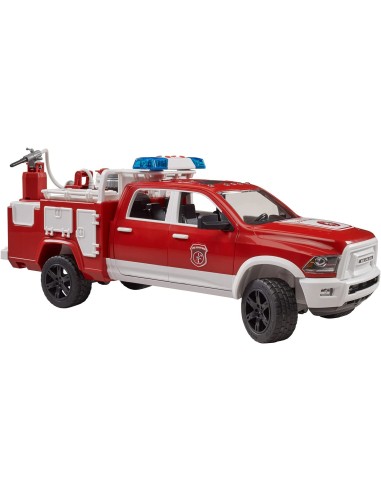Bruder - Ram 2500 Pompieri con Luci e Suoni