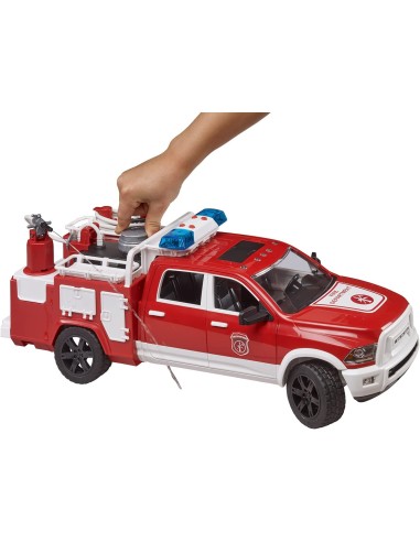 Bruder - Ram 2500 Pompieri con Luci e Suoni