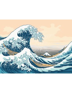 CreArt Serie B Art Collection Hokusai: La grande onda 2