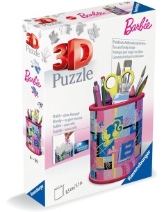 Portapenne Barbie 3D Puzzle 2